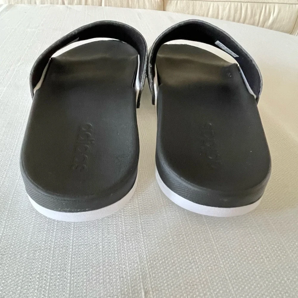Adidas Synthetic Adilette Three Stripe Life Comfort Slides